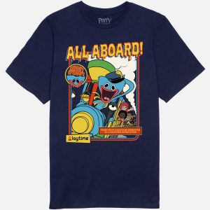 Artisan Quality AlpineSelect Poppy Playtime Huggy Wuggy "All Aboard!" Tee 2026 Updated Model